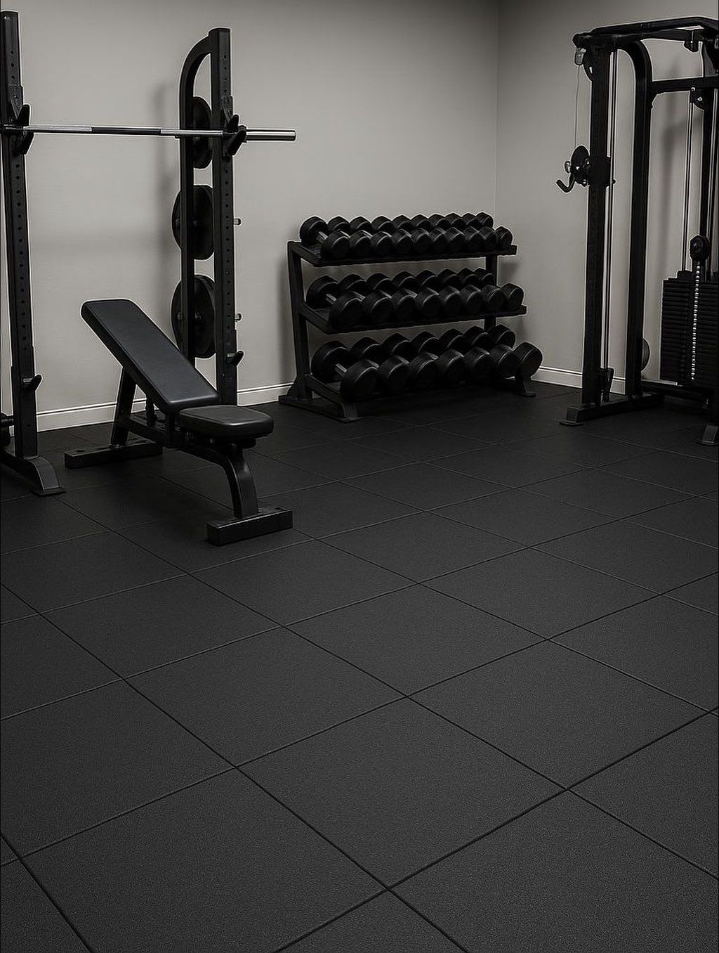 Rubber Gym Tiles - Premium Flooring Solution